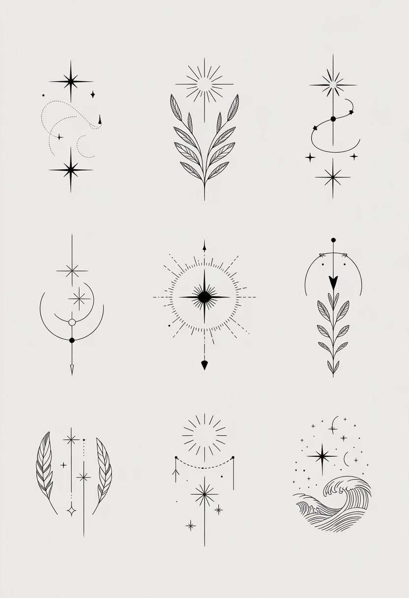 Estilo Pequeño Fine Line